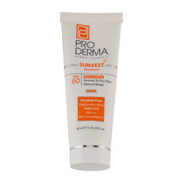 قیمت ضد آفتاب رنگی پرودرما SPF60